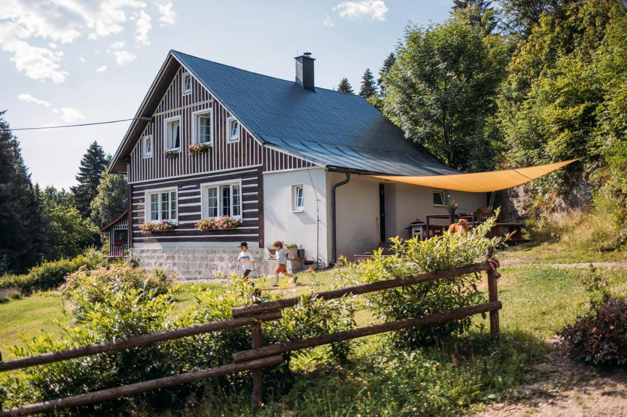 Chata Fajfrtka Villa Janov nad Nisou Esterno foto